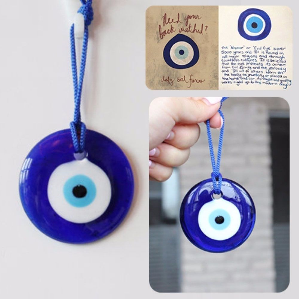 Smart Home Decor - Blue Evil Eye Amulet Car Pendant