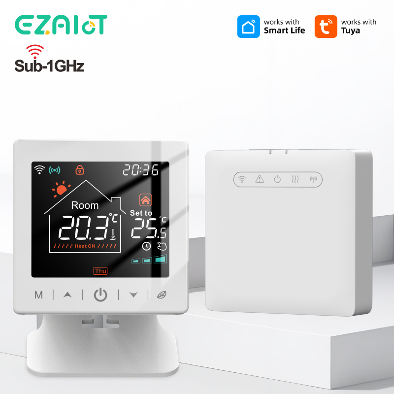 Smart Home Thermostat - Smart home Wifi thermostat tuya RF