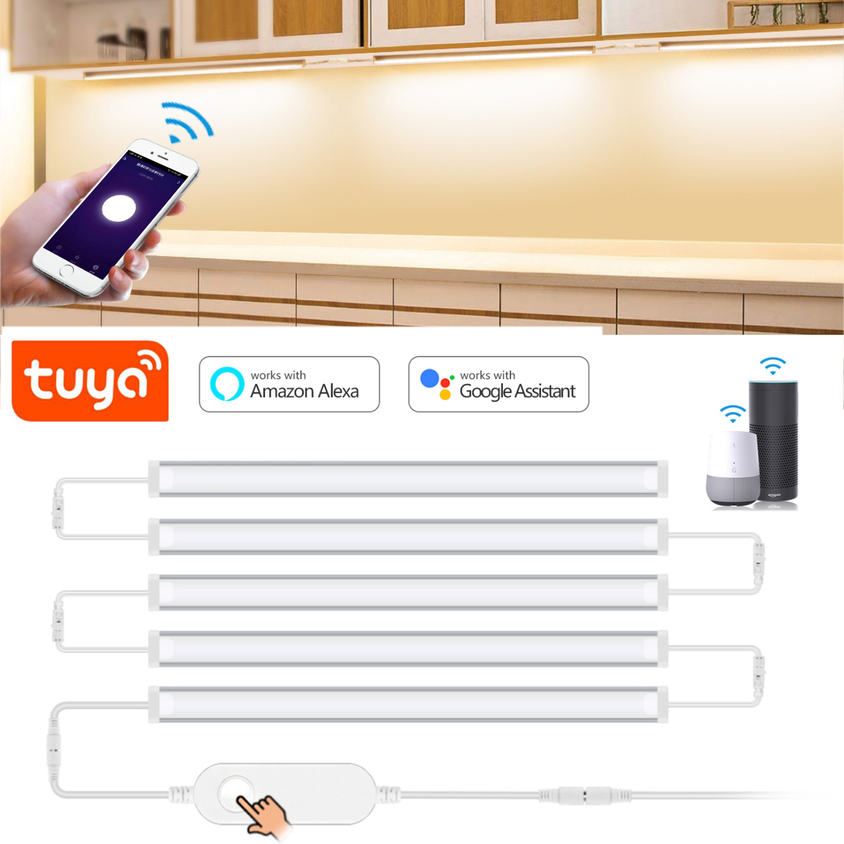 Smart Bulb - 1-5 Pcs Kitchen Tuya Smart LED