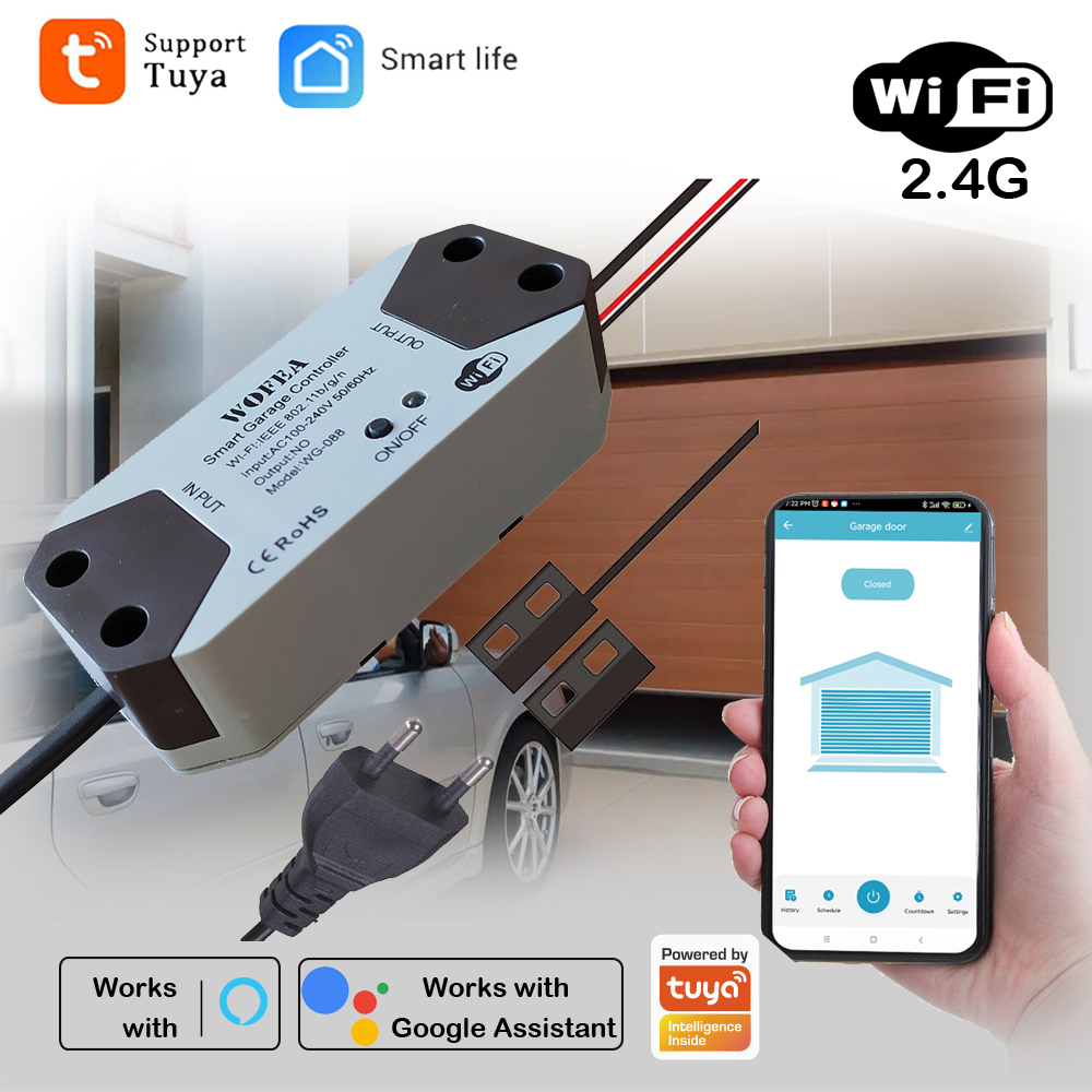 Smart Home Zentrale - Smart Garage Door Opener Controller, EU