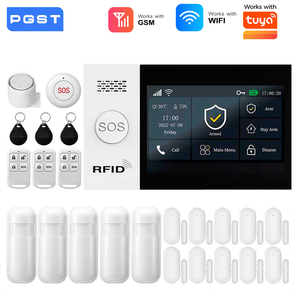 2.4G WIFI Smart GSM Alarm Syst - Smart Home Wiser recension och pris