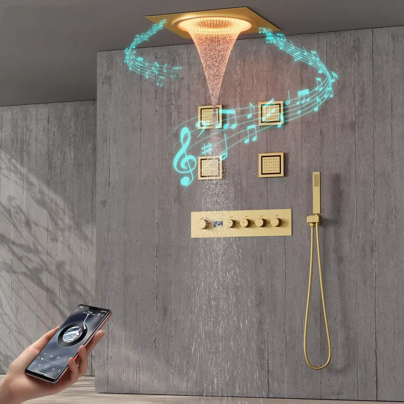 Smart LED Shower Set Bathroom  - Smart Home In Us recension och pris