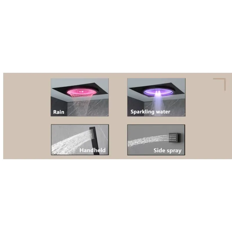 Smart LED Shower Set Bathroom  - Smart Home In Us recension och pris