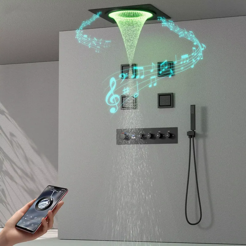 Smart LED Shower Set Bathroom  - Smart Home In Us recension och pris