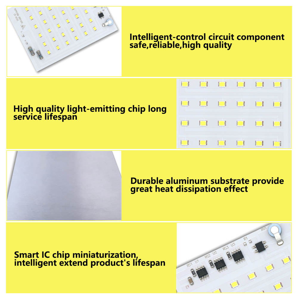 LED COB Lamp Bead 10W 20W 30W  - Smart Bulb recension och pris