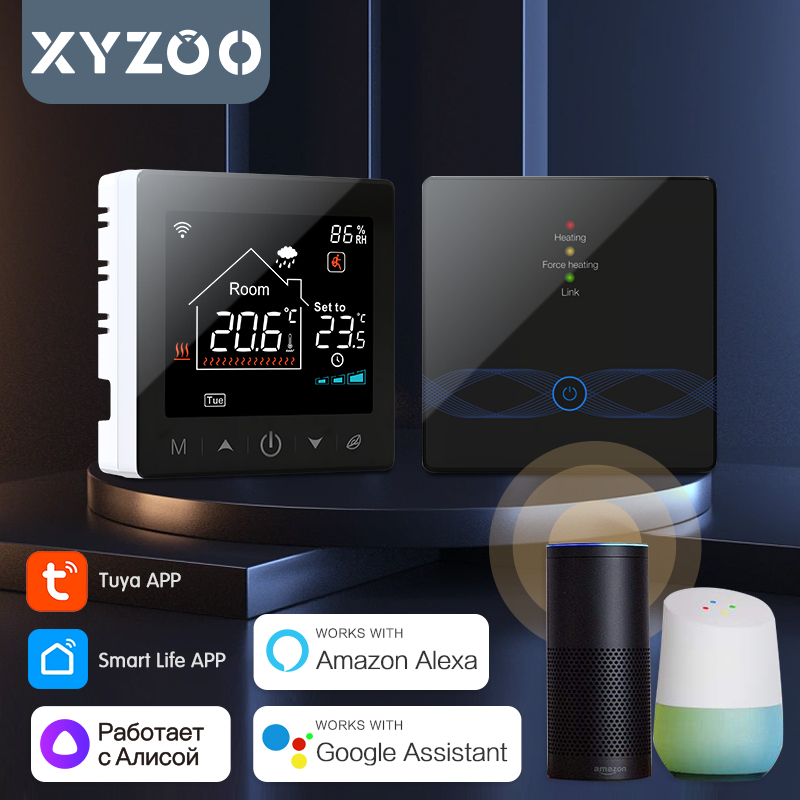 WiFi Tuya Wireless Thermostat  - Smart Home Thermostat recension och pris