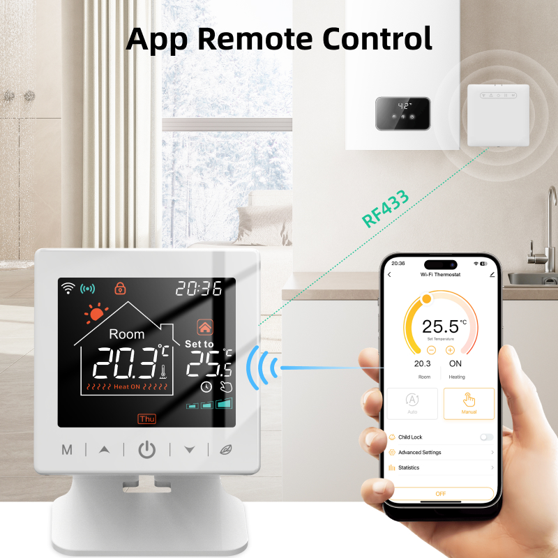 Smart home Wifi thermostat tuy - Smart Home Thermostat recension och pris