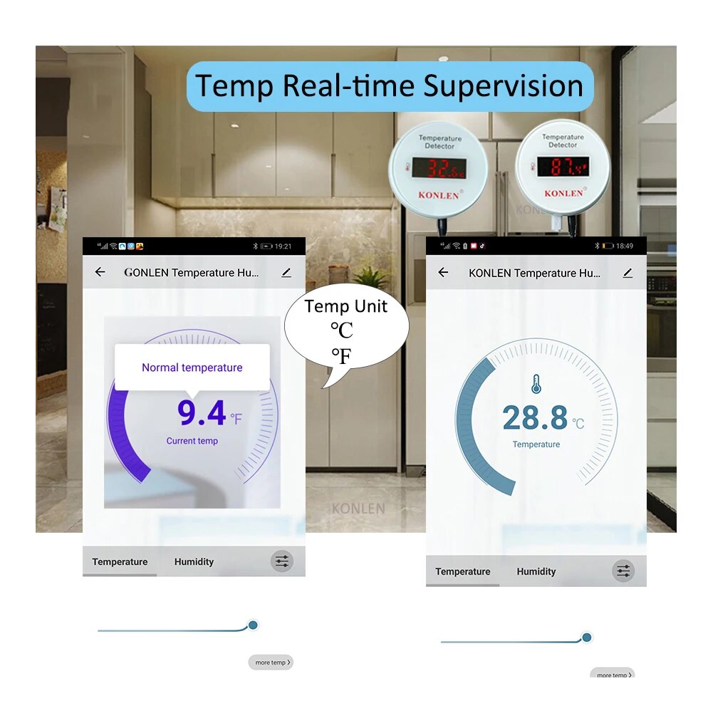 KONLEN Tuya Wifi Temperature S - Smart Home Thermostat recension och pris
