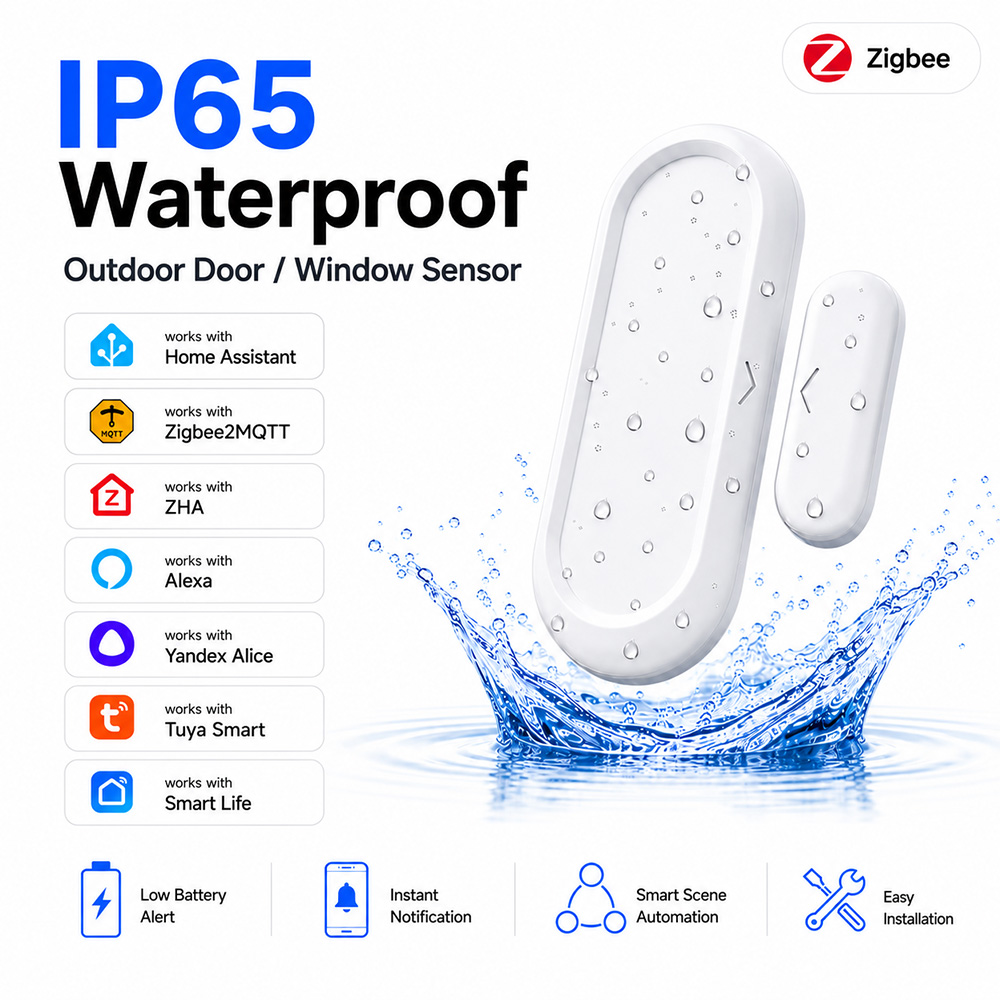 Waterproof Door Window Sensor  - Smart Home Zentrale recension och pris