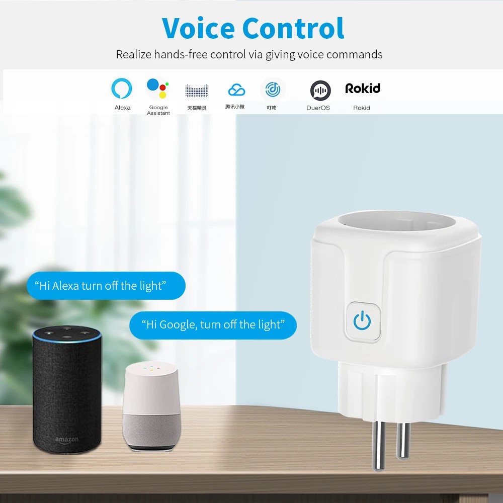 Tuya Smart Socket EU16A/20A Wi - Smart Outdoor Plug recension och pris