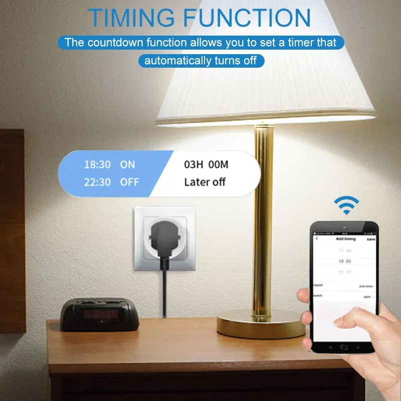 Tuya Smart Socket EU16A/20A Wi - Smart Outdoor Plug recension och pris