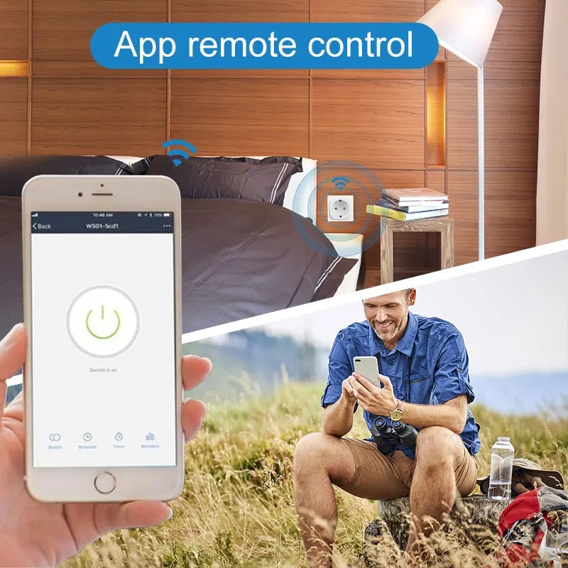 Tuya Smart Socket EU16A/20A Wi - Smart Outdoor Plug recension och pris