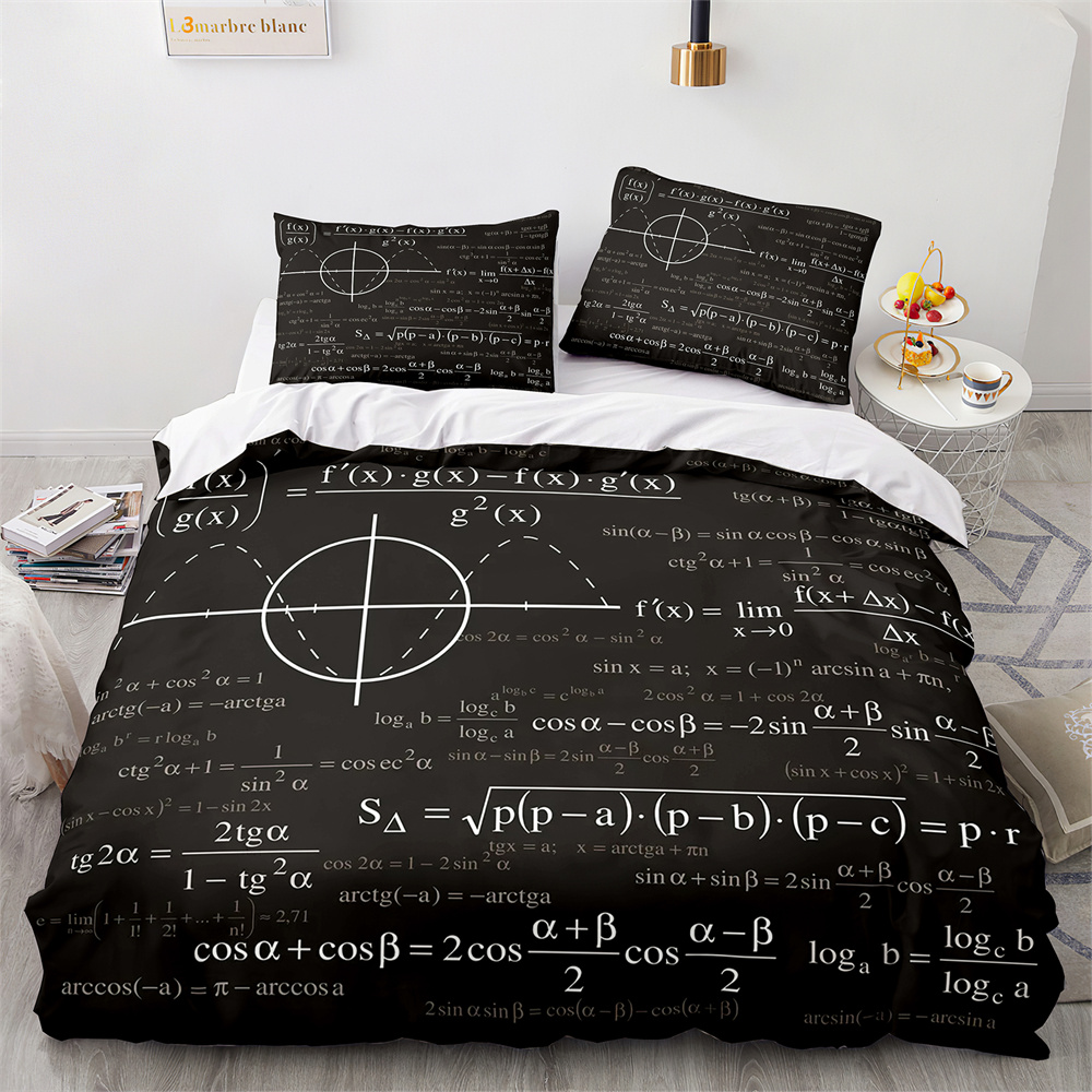 Modern Duvet Cover Set School  - Smart Home Decor recension och pris