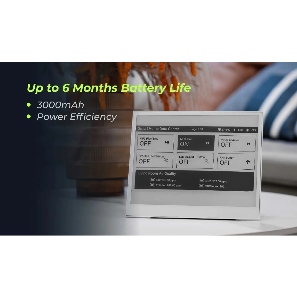 reTerminal E1003 Touch ePaper  - Smart Home Open Source recension och pris