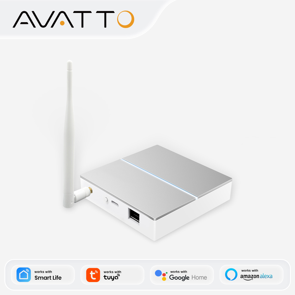AVATTO Tuya ZigBee Gateway wit - Smart Home Zentrale recension och pris