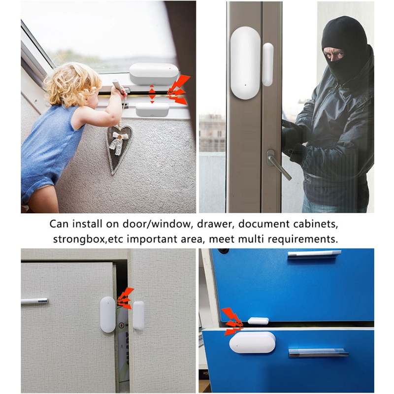 Tuya Smart WiFi Door Sensor Sm - Wireless Door Sensor recension och pris