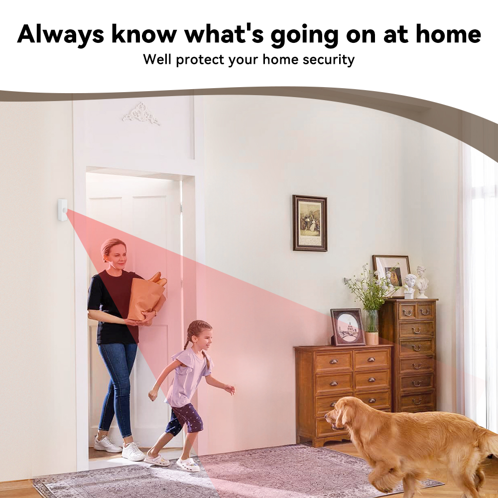 Tuya Smart PIR Motion Sensor S - Smart Home Wiser recension och pris