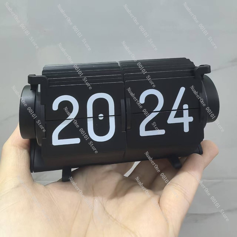 Automatic Page-Turning Clock,  - Smart Home Decor recension och pris