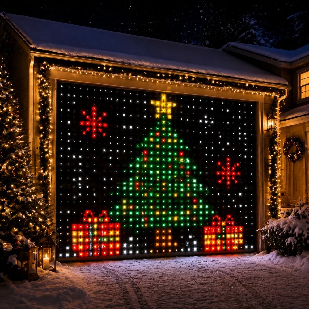 LED Pixel Curtain Lights Bluet - Smart Home Decor recension och pris