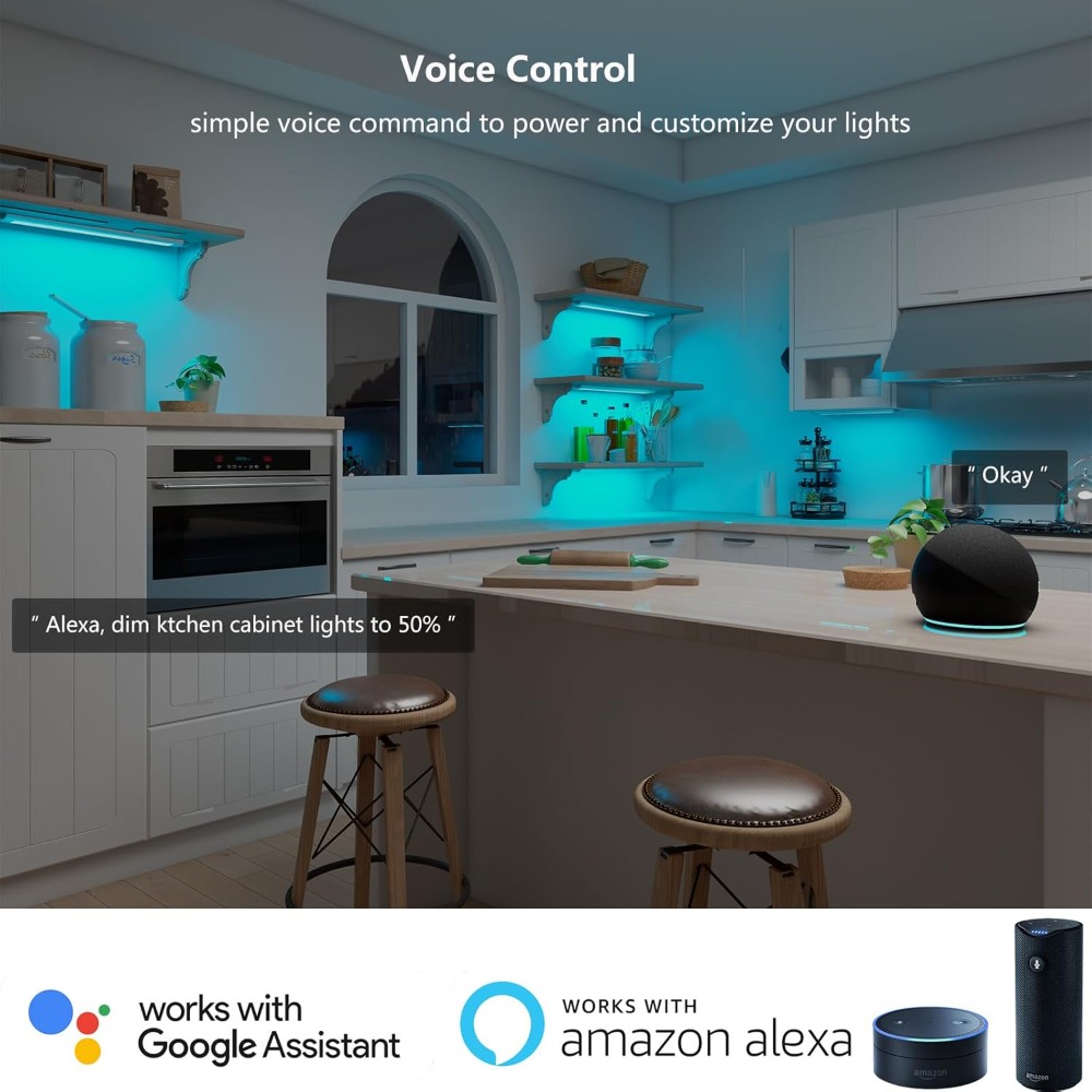 DC12V RGB Color Under Cabinet  - Smart Home Decor recension och pris