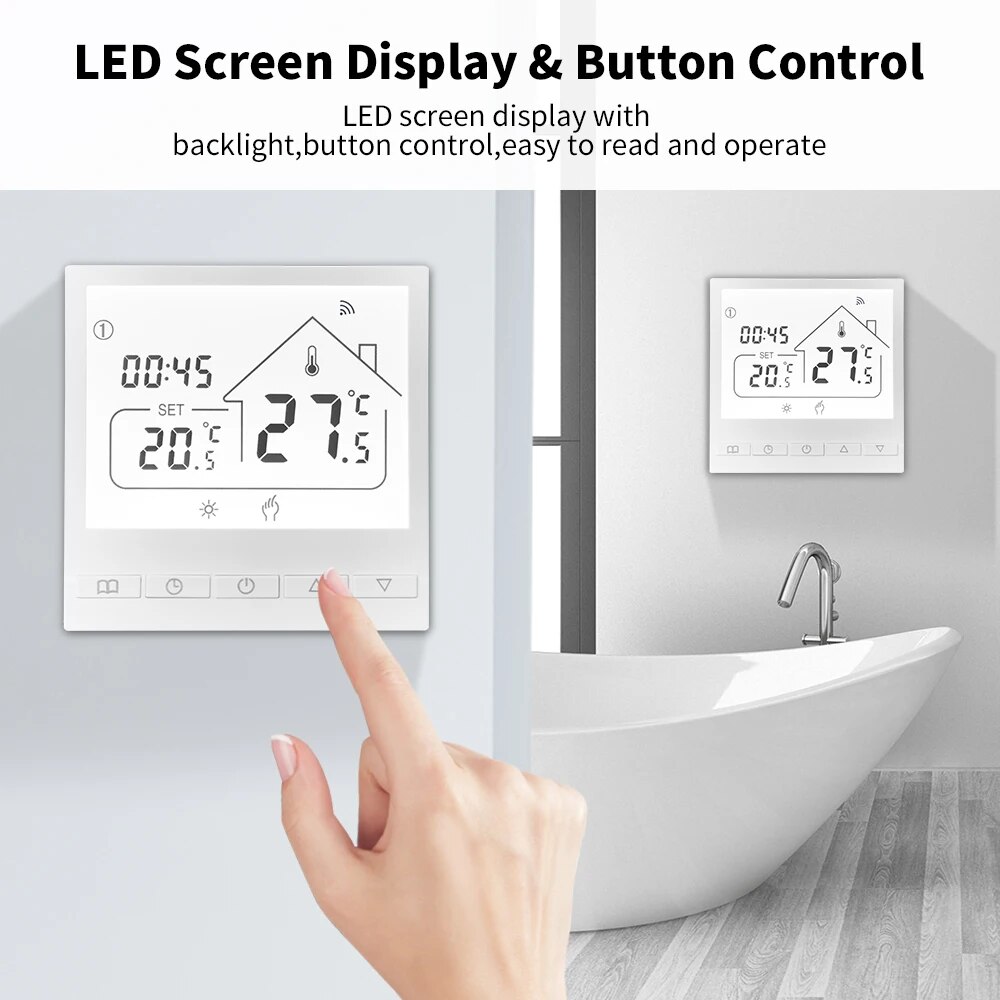 Tuya Smart WiFi Thermostat Wat - Smart Home Thermostat recension och pris