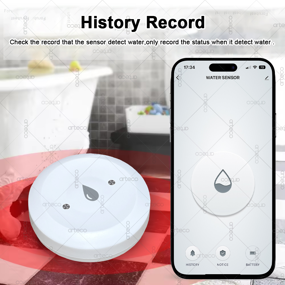 Tuya Smart Zigbee Water Sensor - Smart Home Zentrale recension och pris