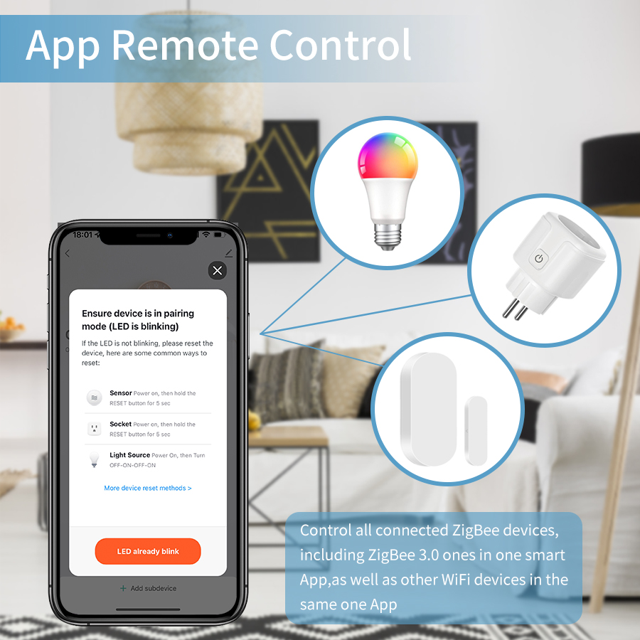 Tuya Smart Multi-Mode Gateway  - Smart Home Zentrale recension och pris