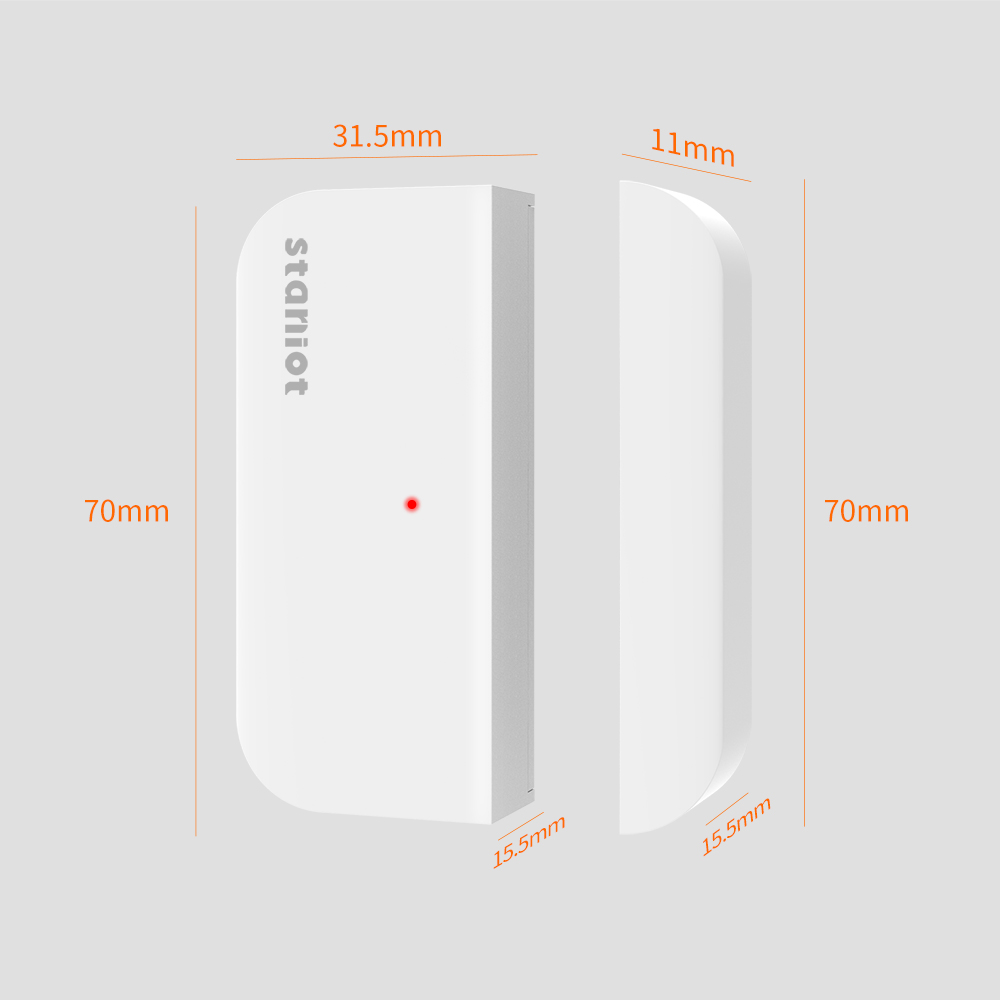 Staniot 5-Year Battery Life Co - Wireless Door Sensor recension och pris