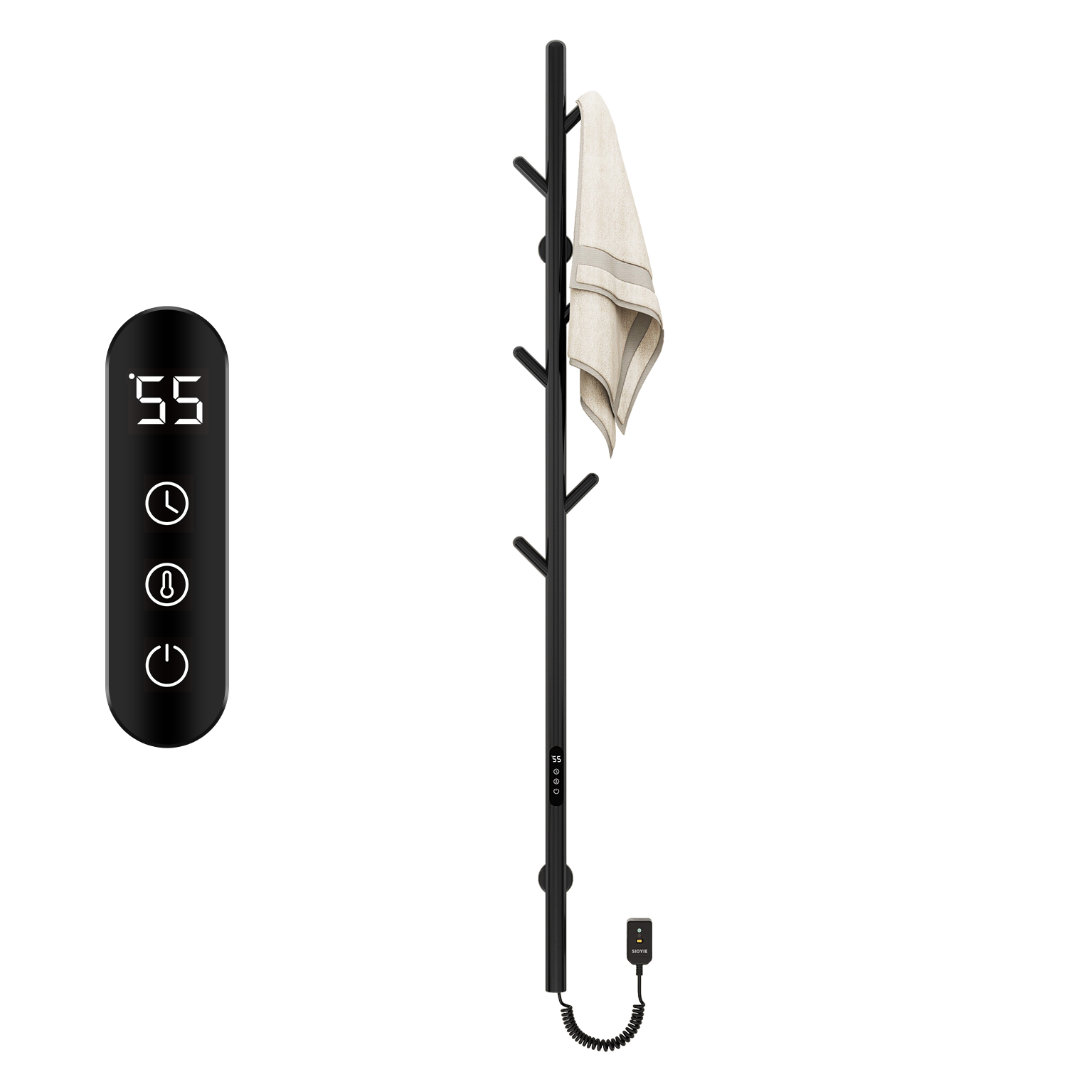 Smart Electric Towel Rack Eco- - Smart Home In Us recension och pris