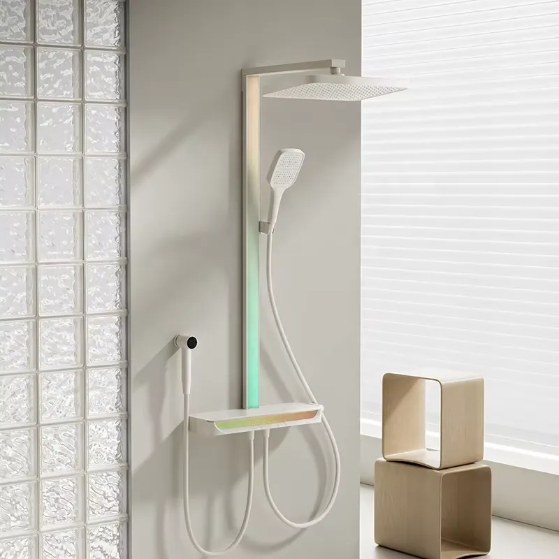 Brass Digital Waterfall Shower - Smart Home In Us recension och pris