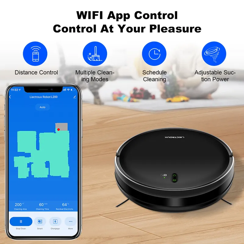 for LIECTROUX L200 Robot Vacuu - Smart Home Robot recension och pris