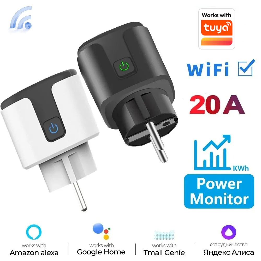 Smart Socket EU 16A/20A AC100- - Smart Outdoor Plug recension och pris