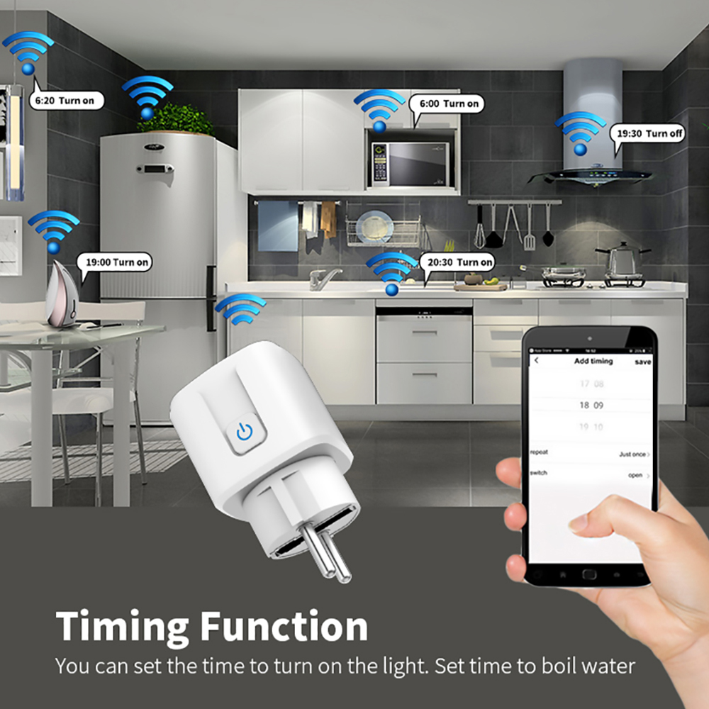 Smart Socket EU 16A/20A AC100- - Smart Outdoor Plug recension och pris