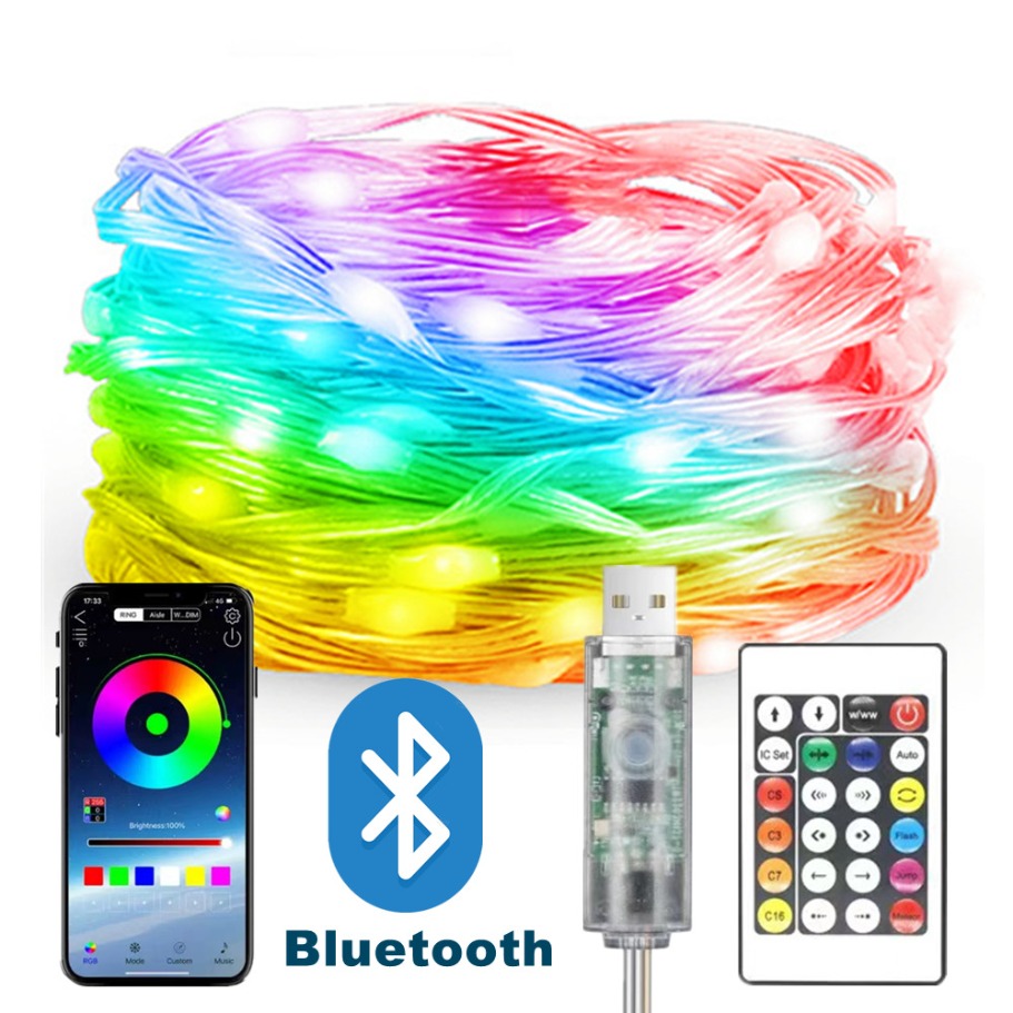 WS2812B LED Light String Smart - Smart Home Decor recension och pris