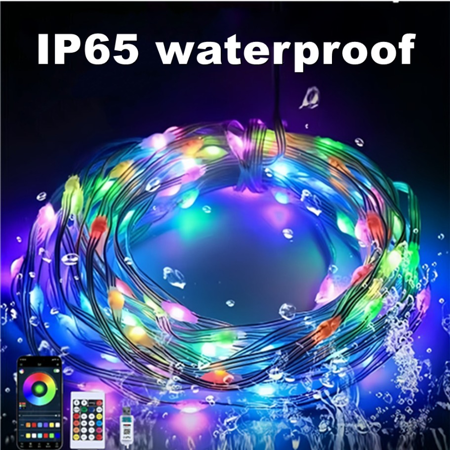 WS2812B LED Light String Smart - Smart Home Decor recension och pris