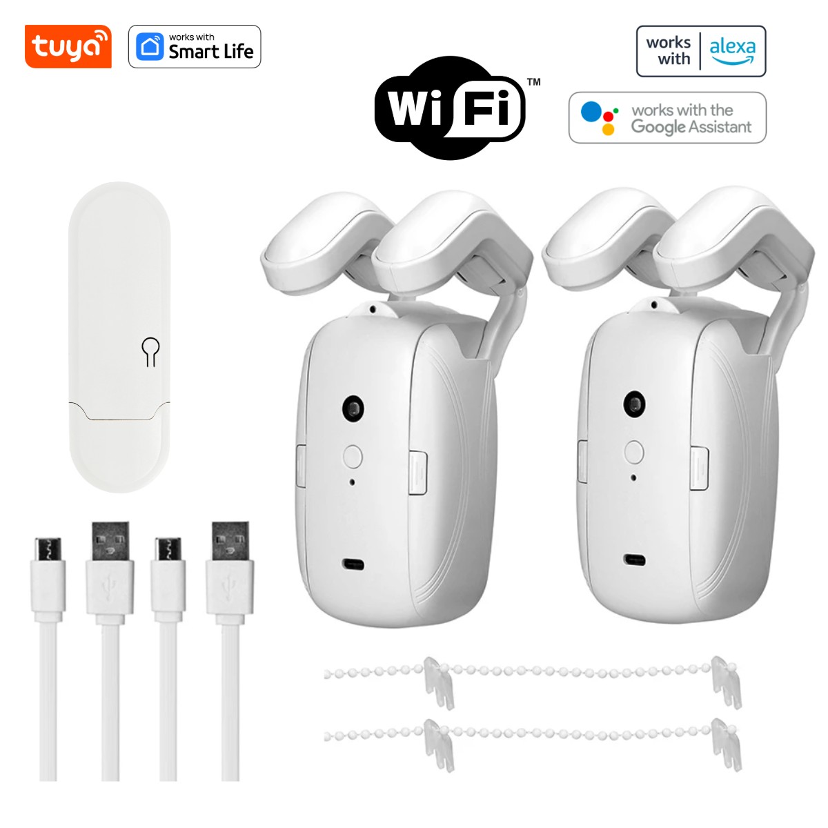 1/2PCS Tuya Smart WiFi Curtain - Smart Home Zentrale recension och pris