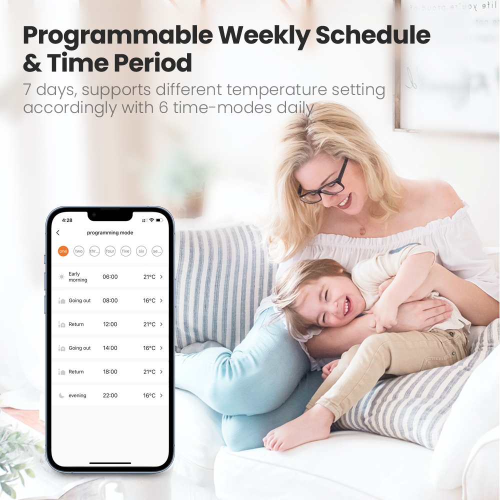 AVATTO ZigBee Thermostat Radia - Smart Home Thermostat recension och pris