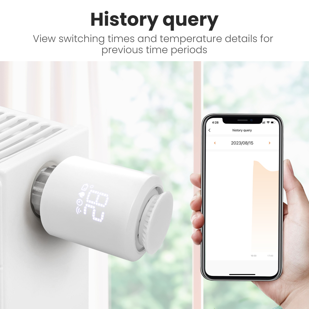 AVATTO ZigBee Thermostat Radia - Smart Home Thermostat recension och pris