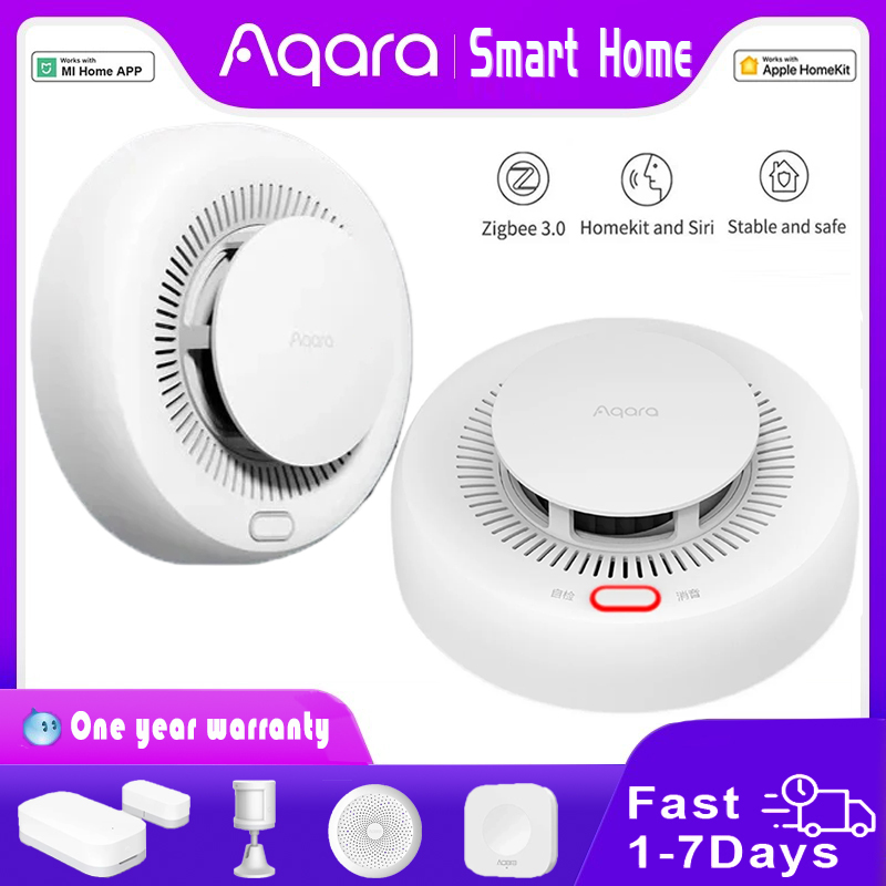 New Aqara Smoke Detector Zigbe - Smart Smoke Detector recension och pris