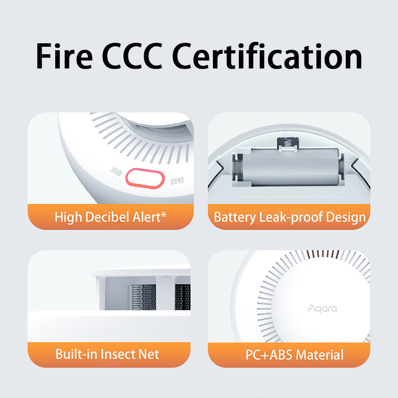 New Aqara Smoke Detector Zigbe - Smart Smoke Detector recension och pris