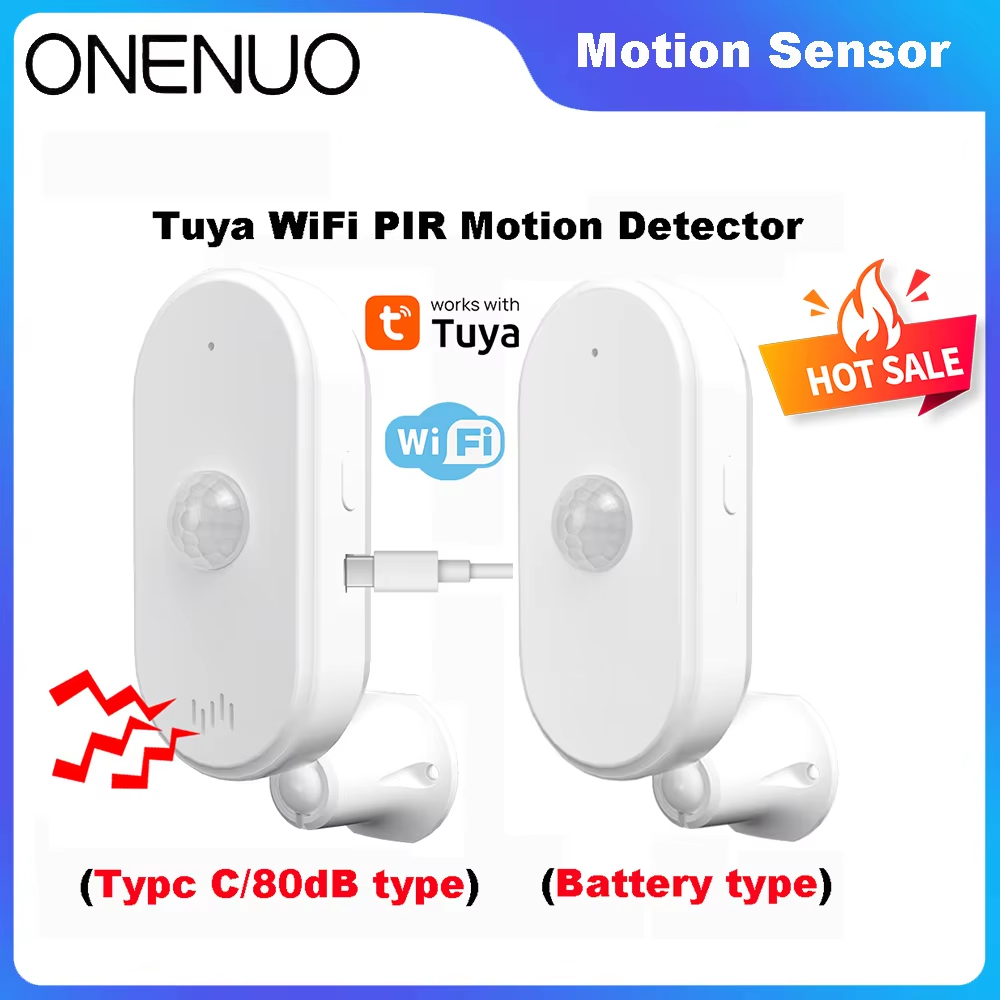 Tuya WiFi PIR Motion Sensor Hu - Smart Home Wiser recension och pris