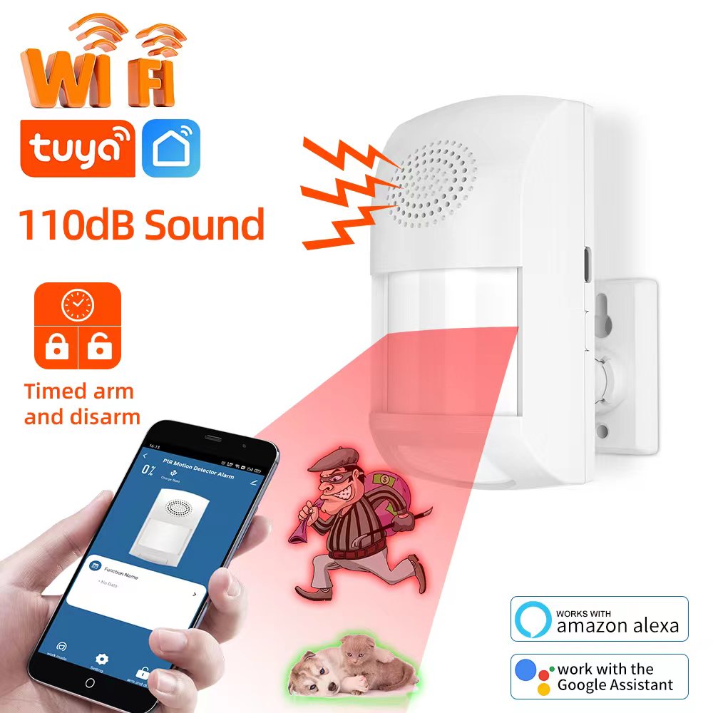 Tuya WiFi Smart Home Burglar A - Smart Home Wiser recension och pris