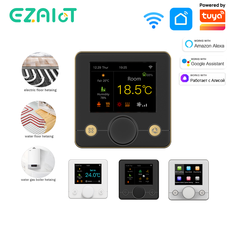 Floor Heating Wi-Fi Thermostat - Smart Home Thermostat recension och pris
