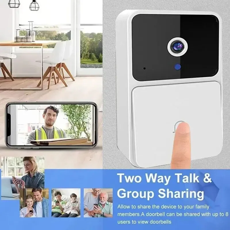 Video Doorbell Camera WiFi Wir - Smart Home Video Doorbell Installation recension och pris