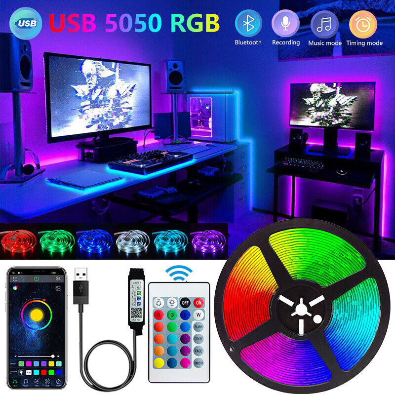 Bluetooth LED Lights Strip 505 - Smart Home Decor recension och pris