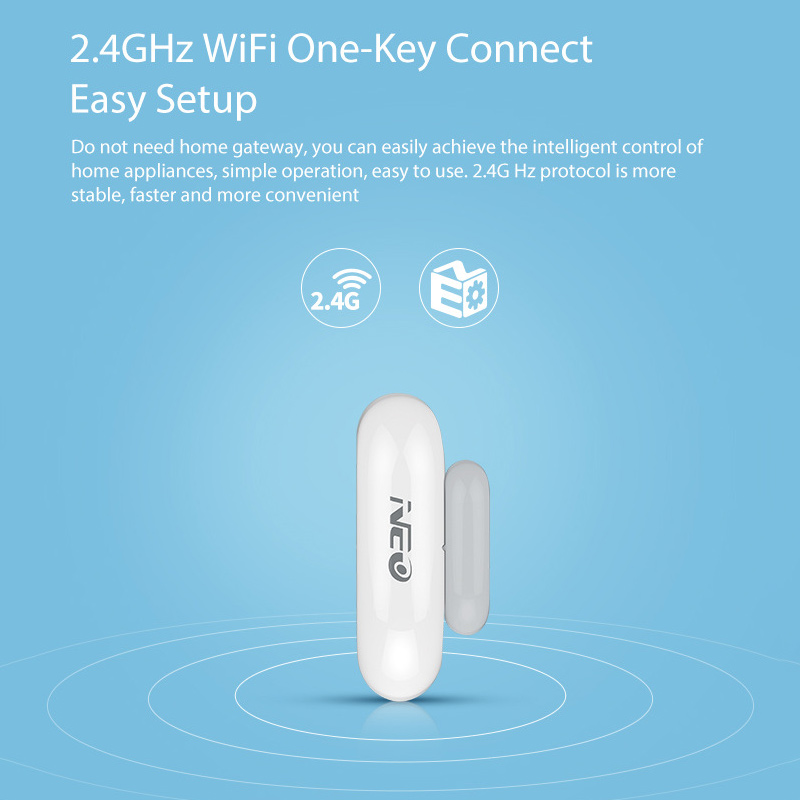 Tuya WiFi Door&Window Sensor I - Wireless Door Sensor recension och pris