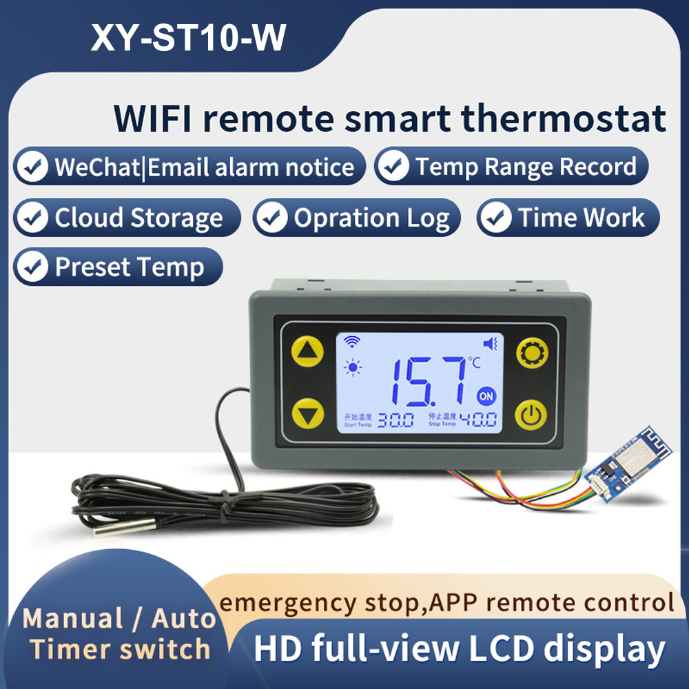 ST10-W/SA10-W/SA30-W/ST30-W DC - Smart Home Thermostat recension och pris