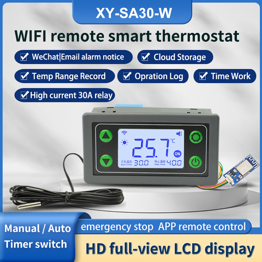 ST10-W/SA10-W/SA30-W/ST30-W DC - Smart Home Thermostat recension och pris