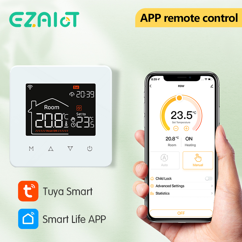 WiFi Tuya Smart Home Thermosta - Smart Home Thermostat recension och pris