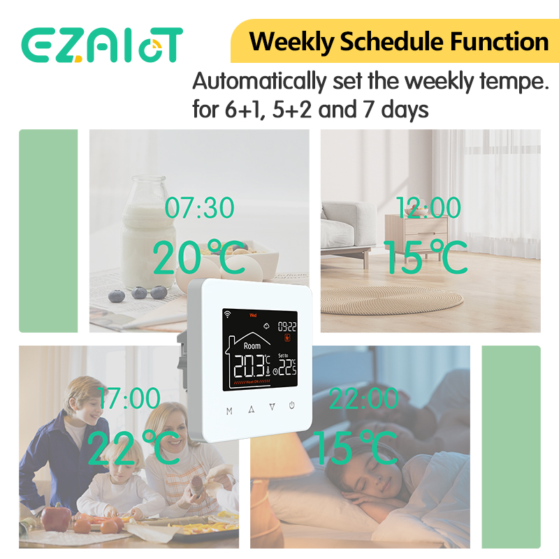 WiFi Tuya Smart Home Thermosta - Smart Home Thermostat recension och pris